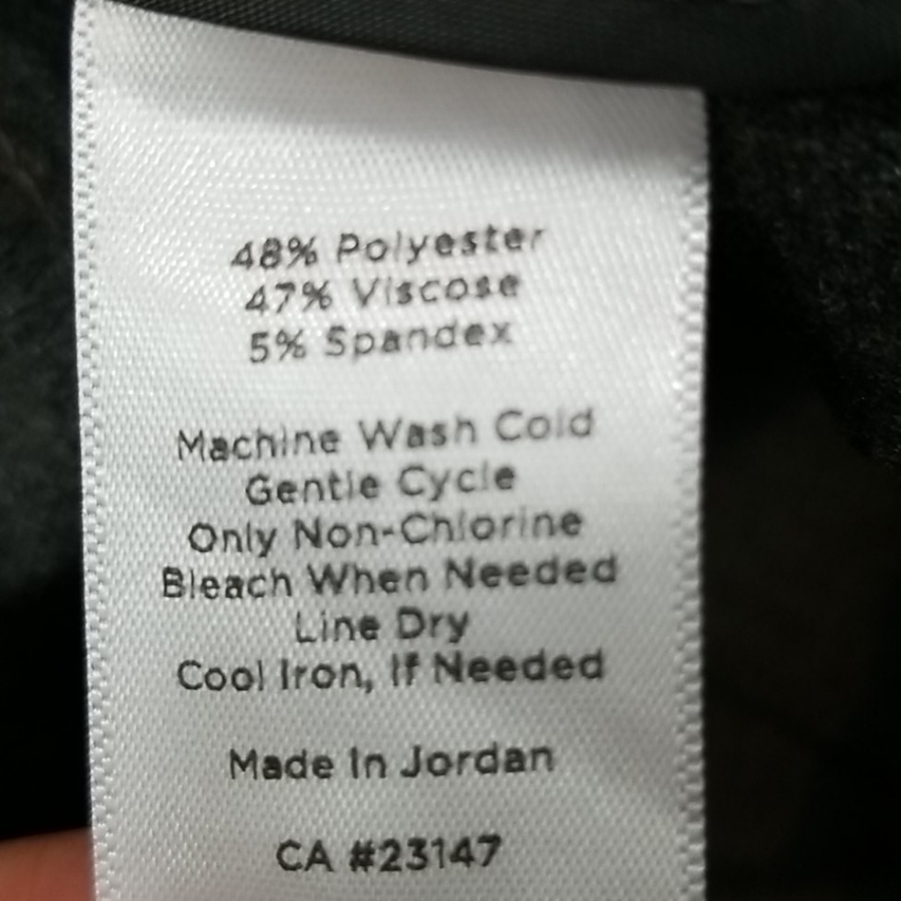 Talbots curvy gray dress pants size 6 - Picture 8 of 8